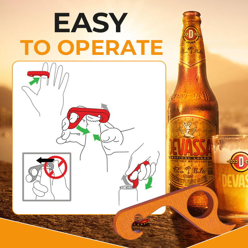 Bierflesopener van aluminiumlegering