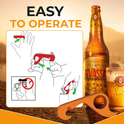 Bierflesopener van aluminiumlegering