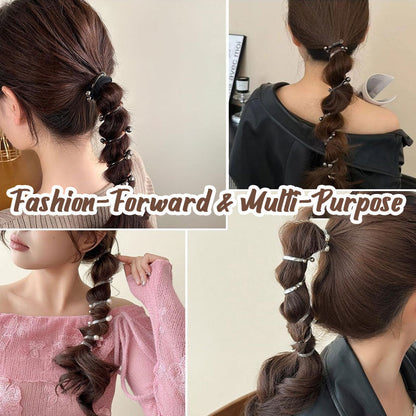 Parel rechte spiraal haarband