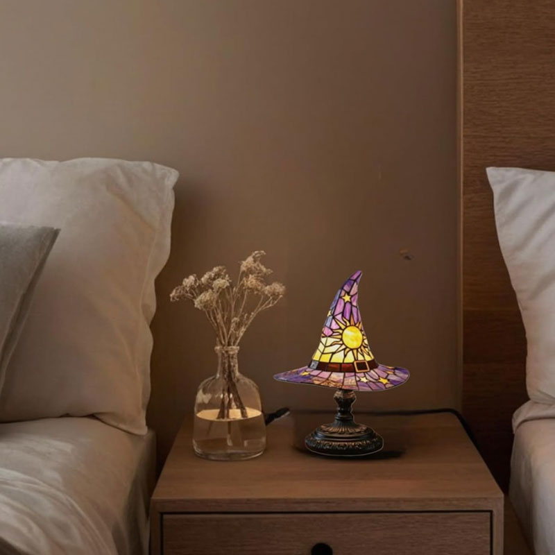 🧙Nachtlampje met heksenhoed