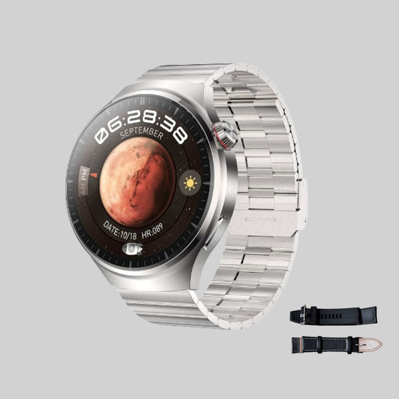 GT8 Samsung-technologie en Porsche hebben de nieuwe smartwatchmachine ontwikkeld