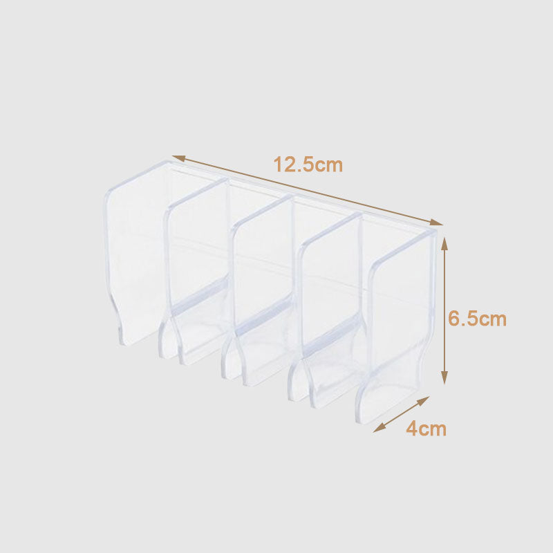 Wandgemonteerd wasrek zonder stoten