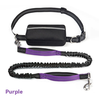 Hardloopheuptas met riem voor huisdieren