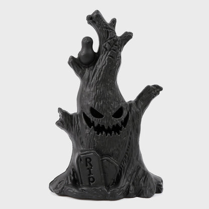 Gloeiende Halloween spookboomstronk