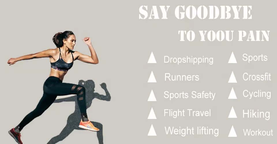 [Kniebeschermers voor sport | Ademende en waterdichte voorgesneden tapes]