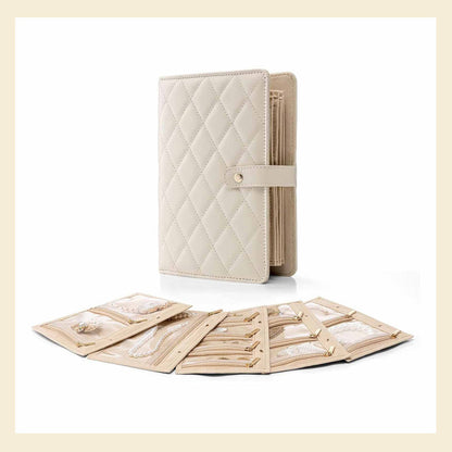 Vikbar smyckes organiser/vouwbare juwelen organiser