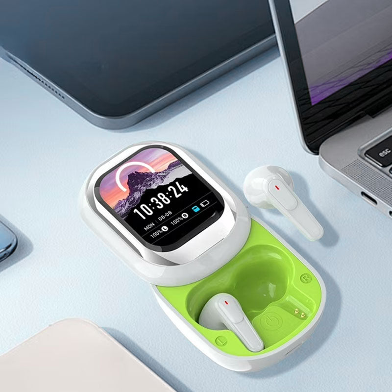 🎧Slide-touch Bluetooth-headset met AI-vertaling