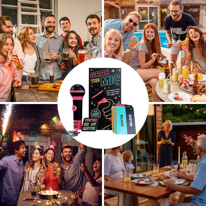 Hilarisch karaoke-feestspel