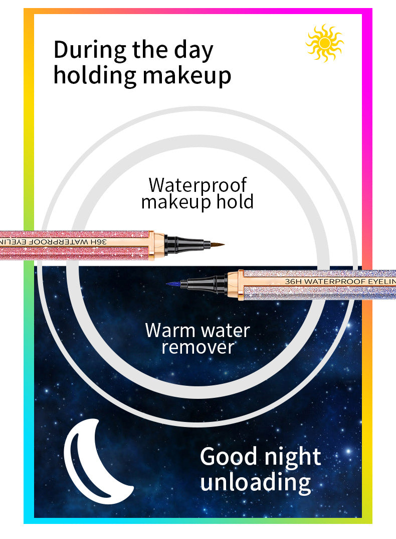 Gekleurde waterproof eyeliner