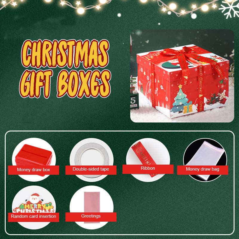 Kerst Verrassingscadeau Explosiedoos