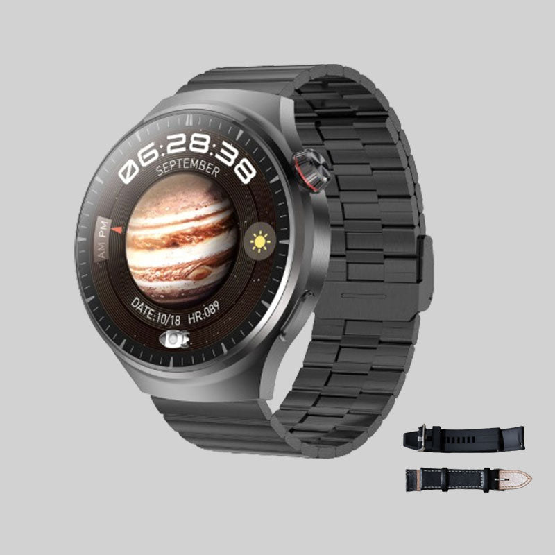 GT8 Samsung-technologie en Porsche hebben de nieuwe smartwatchmachine ontwikkeld