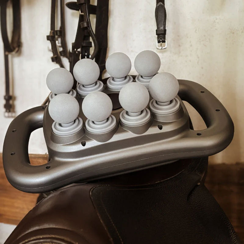 8 koppen paardenmassagepistool