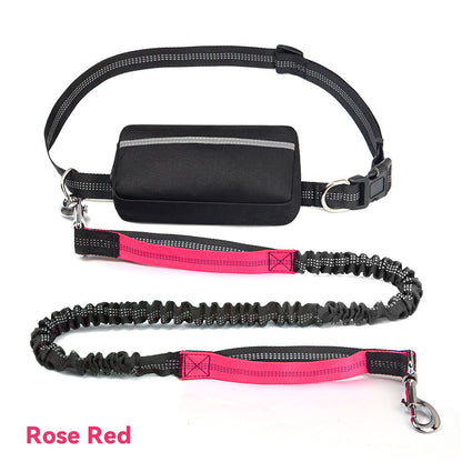 Hardloopheuptas met riem voor huisdieren