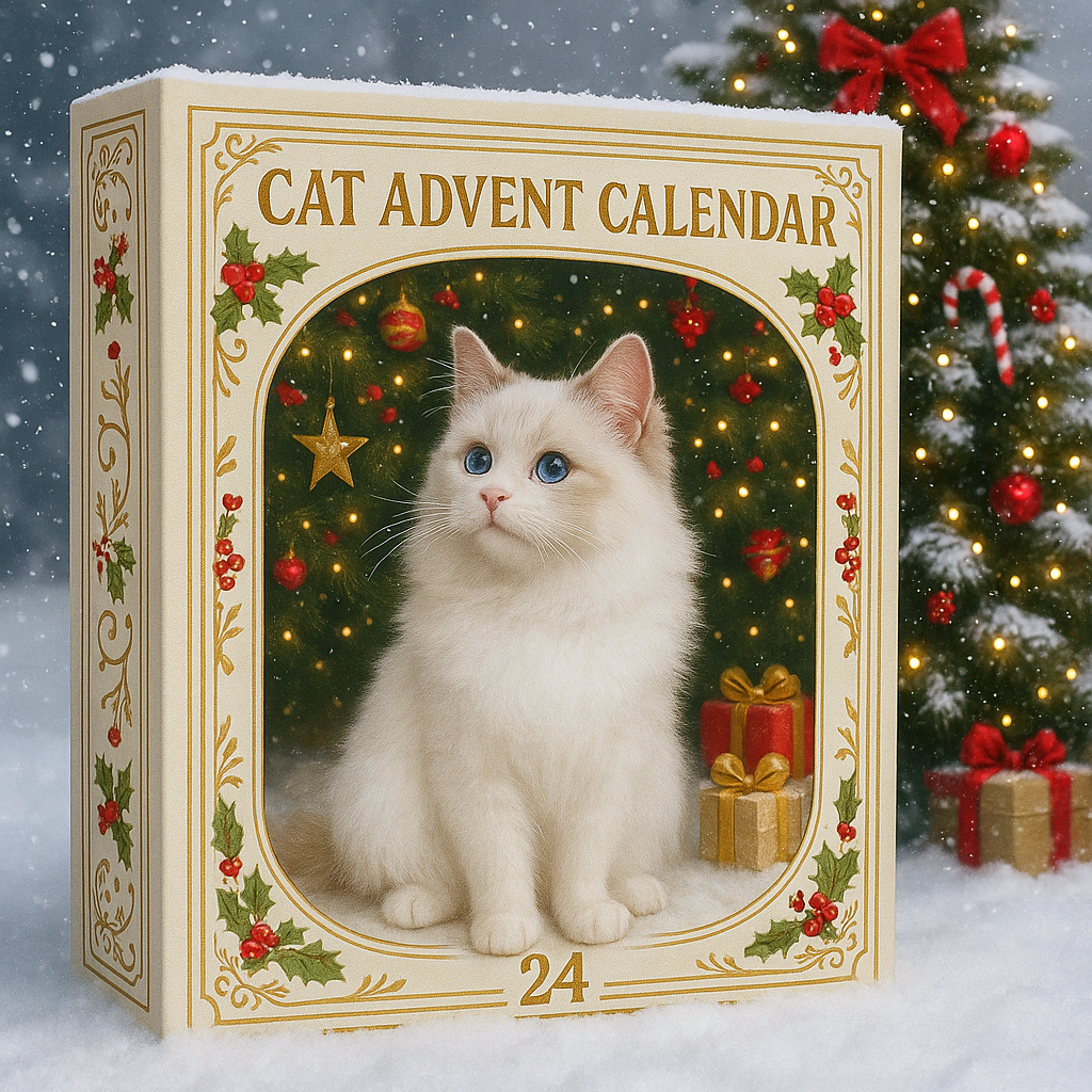 🌲Kerstcadeau - Perfect Christmas - Adventskalender voor kattenliefhebbers 2025