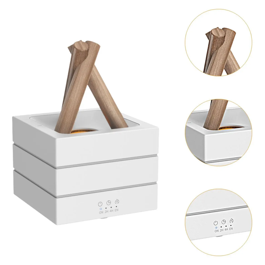 Vlammen Luchtbevochtiger Etherische Olie Diffuser