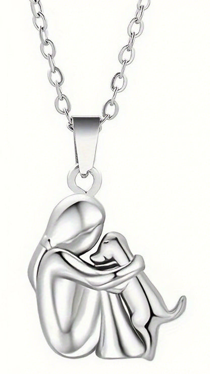 Klein meisje knuffelhalsband