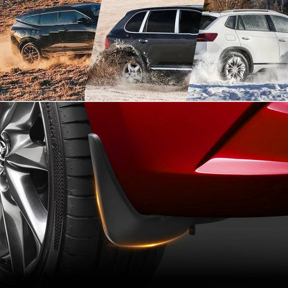 Universele bandenspatborden, Automotive, zonder boren (4 stuks)