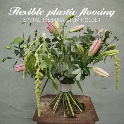 Spiraalvormige Ikebana Stengelhouder