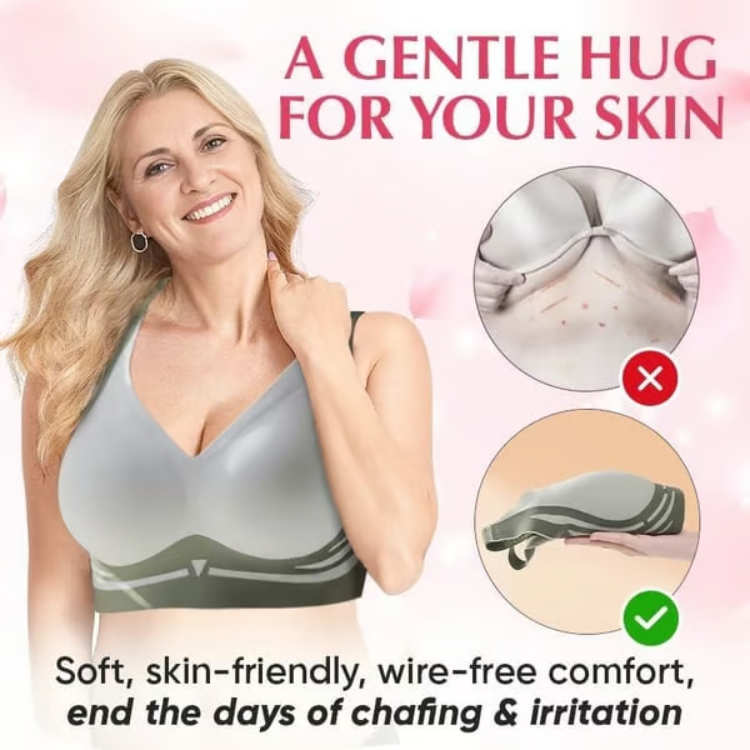 🎁Laatste dag koop 1 krijg 3 pakken🔥- Super collect BH| Draadloze Push-up BH👍Geen afzakkende borsten meer