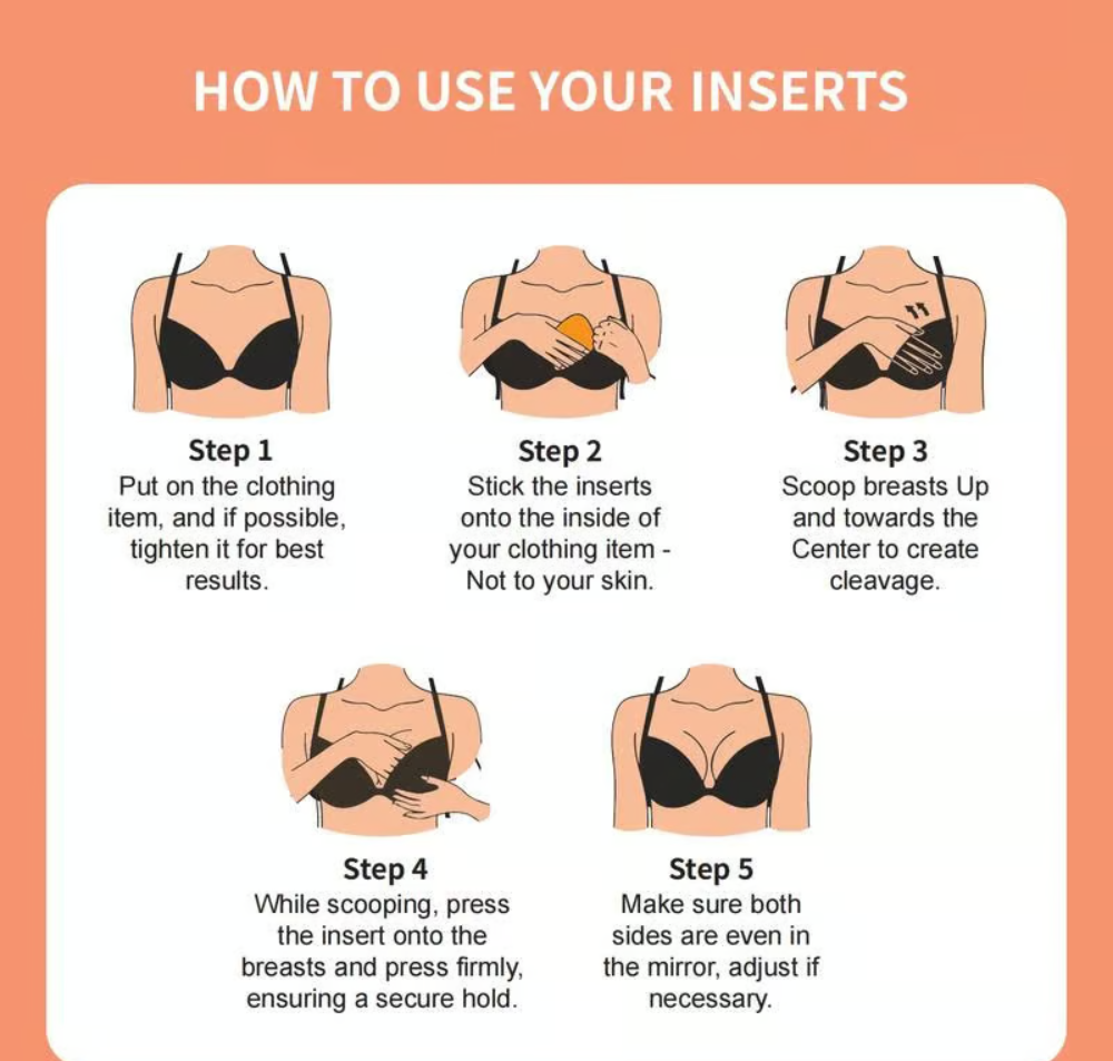 🔥Plakbeha-inleggers - Wasbaar & Herbruikbaar, Instant Lift🔥(Latexvrij en Allergievriendelijk)