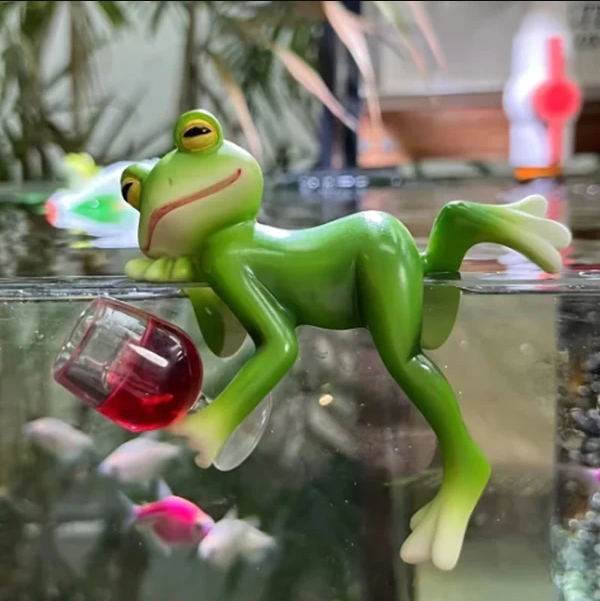 🐸Miniatuur Kikkerbeeldjes Plantdecoraties🍷