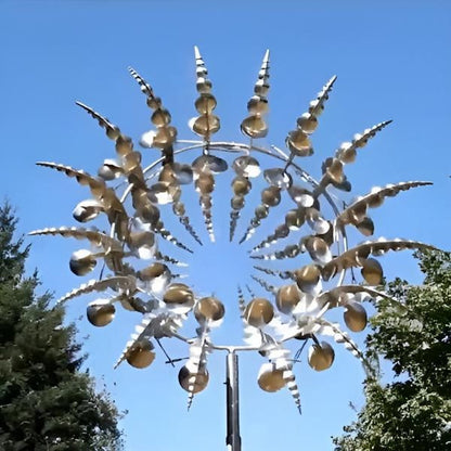 Vintage ijzeren windmolen tuindecoraties