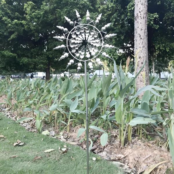 Vintage ijzeren windmolen tuindecoraties