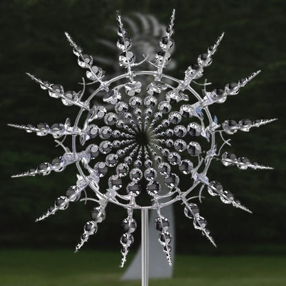 Vintage ijzeren windmolen tuindecoraties