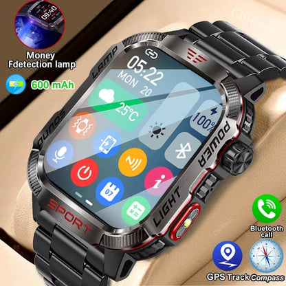 🔥70% Korting - Militaire Smartwatch - Android & iOS