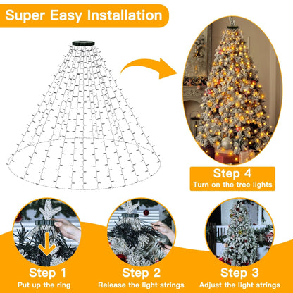 🔥Kerstboomverlichting met ring