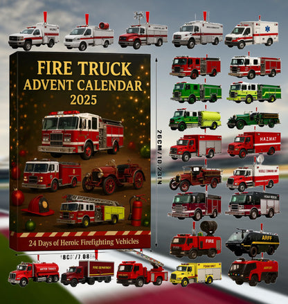 🚒🔥BRANNBIL ADVENTSKALENDER 2025🎁🌲