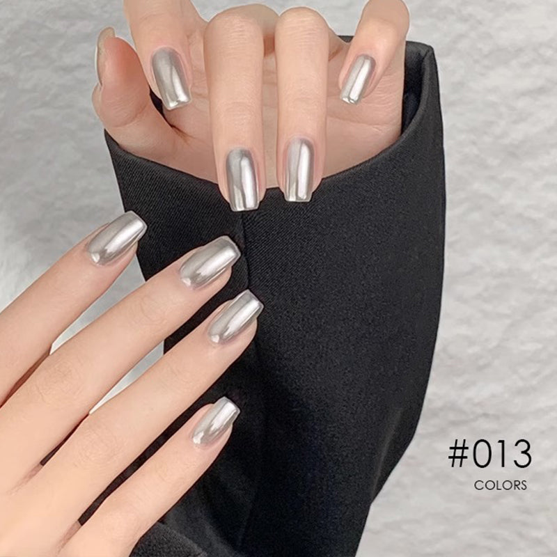 Nieuwe Superglanzende Spiegel Aurora Poeder Nagelkrijtjes