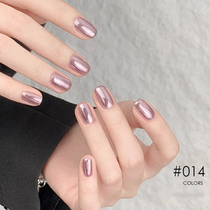 Nieuwe Superglanzende Spiegel Aurora Poeder Nagelkrijtjes