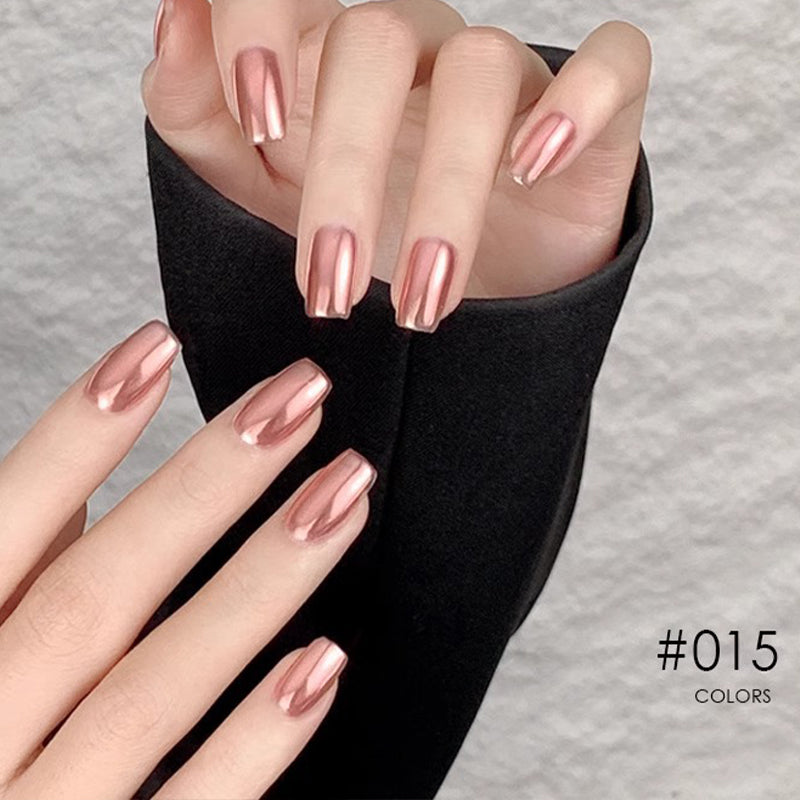 Nieuwe Superglanzende Spiegel Aurora Poeder Nagelkrijtjes