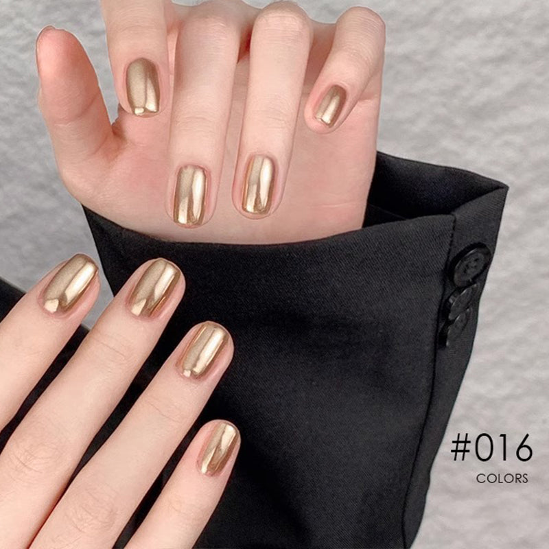 Nieuwe Superglanzende Spiegel Aurora Poeder Nagelkrijtjes