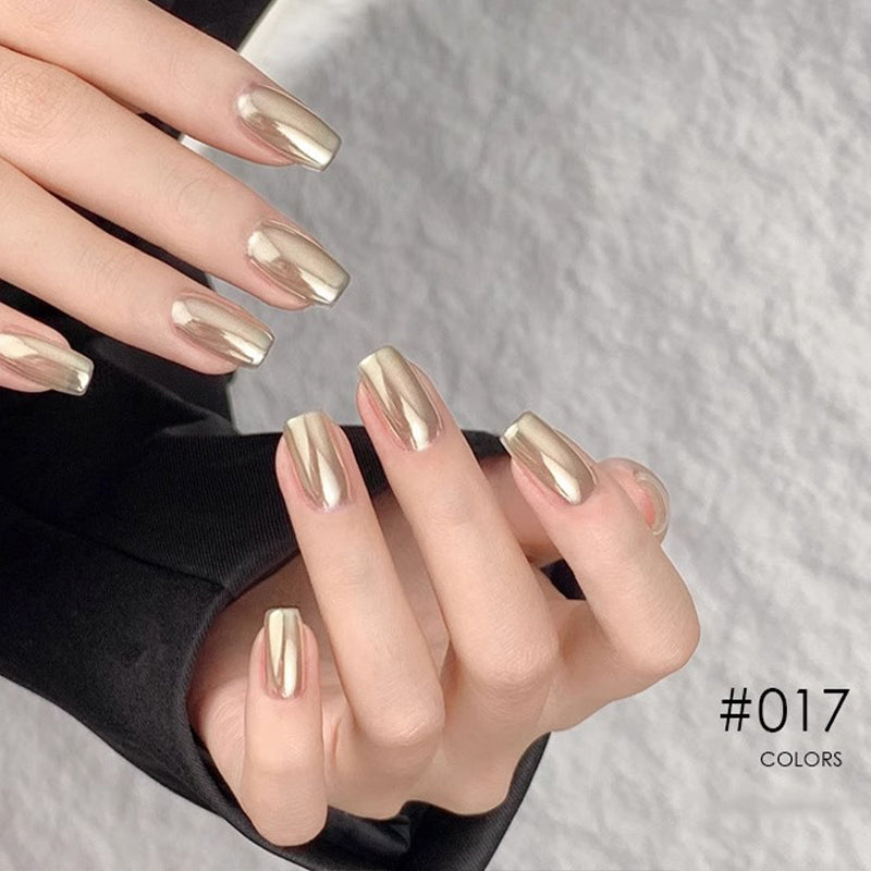 Nieuwe Superglanzende Spiegel Aurora Poeder Nagelkrijtjes