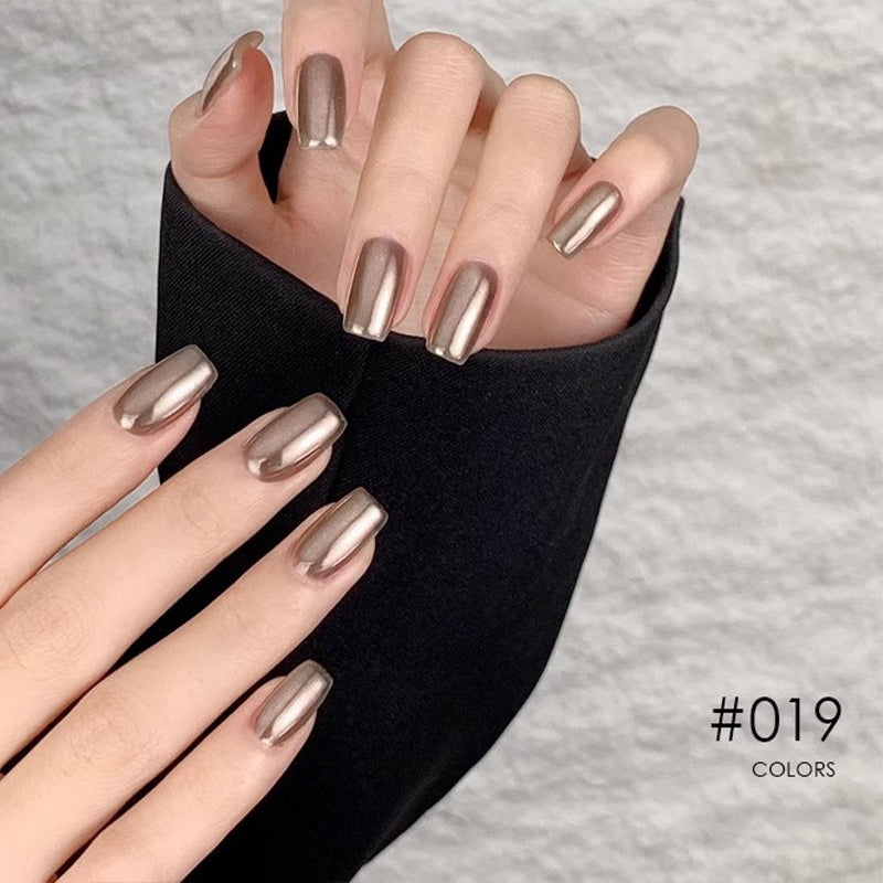 Nieuwe Superglanzende Spiegel Aurora Poeder Nagelkrijtjes