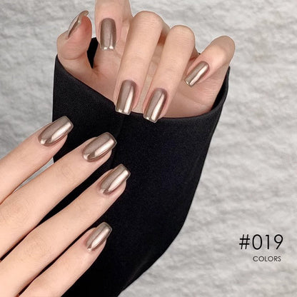 Nieuwe Superglanzende Spiegel Aurora Poeder Nagelkrijtjes