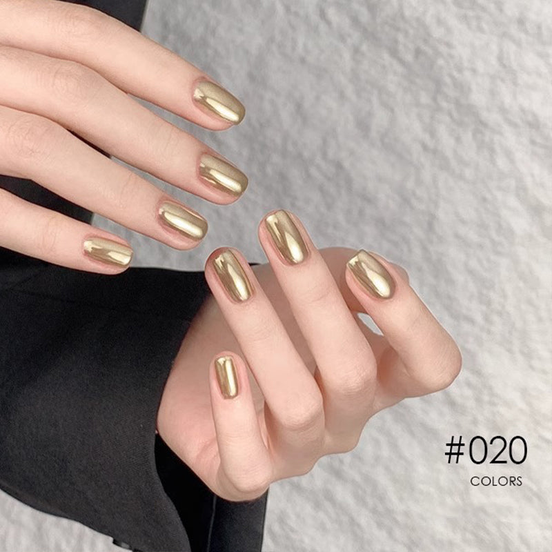 Nieuwe Superglanzende Spiegel Aurora Poeder Nagelkrijtjes