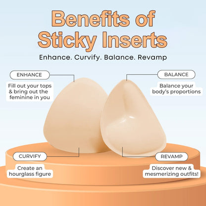 🔥Plakbeha-inleggers - Wasbaar & Herbruikbaar, Instant Lift🔥(Latexvrij en Allergievriendelijk)