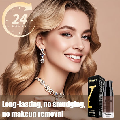 🔥KOOP 1 KRIJG 1 GRATIS 🔥Langhoudende waterdichte getinte wenkbrauwgel